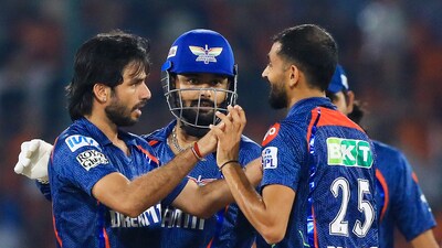 The result sees LSG climb to second position in the standings with two points in two games. Meanwhile, SRH are sixth with two points in two fixtures. (Surjeet Yadav) The result sees LSG climb to second position in the standings with two points in two games. Meanwhile, SRH are sixth with two points in two fixtures. (Surjeet Yadav)