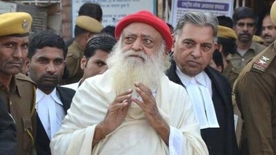 On January 7, the Supreme Court had ordered Asaram's release from jail on interim bail till March 31 on medical grounds. The 86-year-old preacher, serving a life sentence, was lodged in Jodhpur jail. (HT File Photo) On January 7, the Supreme Court had ordered Asaram's release from jail on interim bail till March 31 on medical grounds. The 86-year-old preacher, serving a life sentence, was lodged in Jodhpur jail. (HT File Photo)