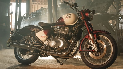 Royal Enfield Classic 650 motorcycle is the tried and tested, 648 cc, parallel-twin, air/oil-cooled engine that works onboard its siblings.