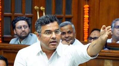 Delhi minister Parvesh Verma. (ANI) Delhi minister Parvesh Verma. (ANI)