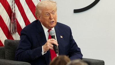 President Donald Trump is pausing Green Card processing (REUTERS)