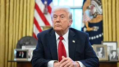 US President Trump announced the imposition of 25 per cent tariffs on all cars and light trucks not built on US soil. (AFP) US President Trump announced the imposition of 25 per cent tariffs on all cars and light trucks not built on US soil. (AFP)