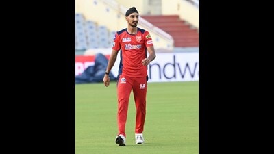 Left-arm pacer Arshdeep Singh has been retained by Punjab Kings for the 2025 IPL season. (HT File Photo)