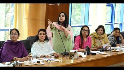 Mohali Municipal Corporation (MC) House passed all 14 resolutions on the agenda during a meeting held on Thursday. (HT Photo) Mohali Municipal Corporation (MC) House passed all 14 resolutions on the agenda during a meeting held on Thursday. (HT Photo)
