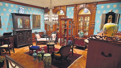 Mumbai, India - March 27, 2025: The Framji Dadabhoy Alpaiwalla Museum at Khareghat Colony, Hughes Road (N S Patkar Road), the only centre in Mumbai that showcases Parsi-Zoroastrian history, was reopened on Thursday after extensive restoration and upgradation, in Mumbai, India, on Thursday, March 27, 2025. (Photo by Anshuman Poyrekar/ Hindustan Times) (Hindustan Times) Mumbai, India - March 27, 2025: The Framji Dadabhoy Alpaiwalla Museum at Khareghat Colony, Hughes Road (N S Patkar Road), the only centre in Mumbai that showcases Parsi-Zoroastrian history, was reopened on Thursday after extensive restoration and upgradation, in Mumbai, India, on Thursday, March 27, 2025. (Photo by Anshuman Poyrekar/ Hindustan Times) (Hindustan Times)