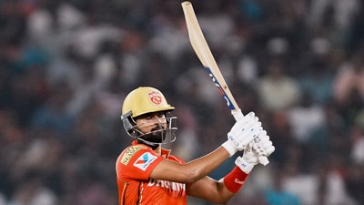 Shreyas Iyer scored 97* in Punjab Kings' opening win against Gujarat Titans. (PTI) Shreyas Iyer scored 97* in Punjab Kings' opening win against Gujarat Titans. (PTI)