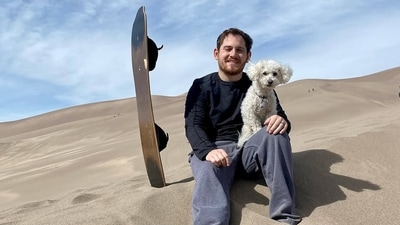 The internet's beloved dog Quincy has passed away at the age of 16. (X/ Patrick Barnes Vine) The internet's beloved dog Quincy has passed away at the age of 16. (X/ Patrick Barnes Vine)