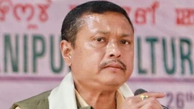 Sanajaoba said there had been a 122% increase in the number of villages in some districts between 1969 and 2024 (Facebook/leishemba.sanajaobamk) Sanajaoba said there had been a 122% increase in the number of villages in some districts between 1969 and 2024 (Facebook/leishemba.sanajaobamk)
