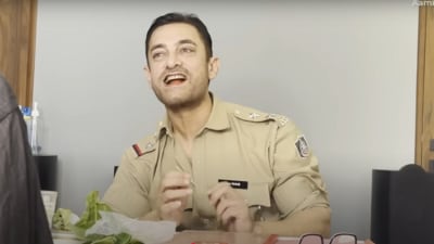 Aamir Khan in his audition for Laapataa Ladies. Aamir Khan in his audition for Laapataa Ladies.