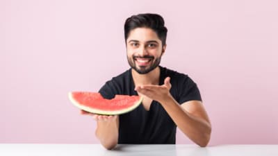 Here are 5 foods, including watermelon, that can 'help you poop' and relieve constipation, according to a gastroenterologist. (Freepik) Here are 5 foods, including watermelon, that can 'help you poop' and relieve constipation, according to a gastroenterologist. (Freepik)
