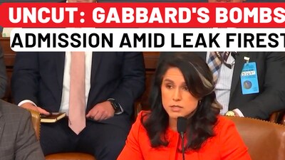 Tulsi Gabbard finally breaks silence on Yemen chat leak, US spy chief says... Tulsi Gabbard finally breaks silence on Yemen chat leak, US spy chief says...