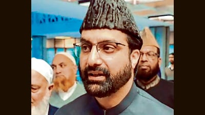 The authorities have denied permission to hold prayers at the grand mosque in Srinagar, Jamia Masjid, on the auspicious occasion of Shab-e-Qadr, the chief cleric Mirwaiz Umar Farooq said on Thursday. (ANI File)