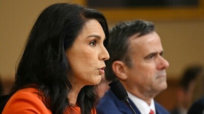 (L-R) Director of National Intelligence Tulsi Gabbard and CIA director, John Ratcliffe testify before a House Permanent Select Committee on Intelligence hearing on Capitol Hill in Washington, DC, on March 26, 2025. (AFP) (L-R) Director of National Intelligence Tulsi Gabbard and CIA director, John Ratcliffe testify before a House Permanent Select Committee on Intelligence hearing on Capitol Hill in Washington, DC, on March 26, 2025. (AFP)