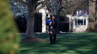 A toddler breached White House security on Wednesday. (REUTERS)