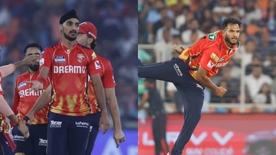 Vijaykumar Vyshak (R) is learning to 'nail the yorker' from Arshdeep Singh (AFP-BCCI) Vijaykumar Vyshak (R) is learning to 'nail the yorker' from Arshdeep Singh (AFP-BCCI)
