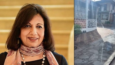 Her remark highlights the ongoing concerns over the city’s infrastructure, cleanliness, and road maintenance. (X/@kiranshaw) Her remark highlights the ongoing concerns over the city’s infrastructure, cleanliness, and road maintenance. (X/@kiranshaw)
