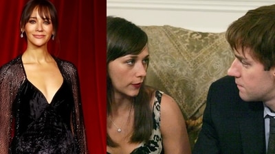 Actor Rashida Jones played the role of Karen Filippelli in The Office Actor Rashida Jones played the role of Karen Filippelli in The Office