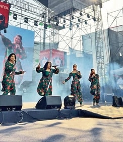 Oh! Womaniya, a women-led band founded in 2018, is gaining popularity in the Capital's music scene. Oh! Womaniya, a women-led band founded in 2018, is gaining popularity in the Capital's music scene.