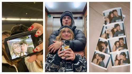 Hard launches include the partner's face in the frame. (Pinterest) Hard launches include the partner's face in the frame. (Pinterest)