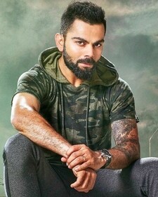 Virat's athleisure mode on (Pinterest) Virat's athleisure mode on (Pinterest)