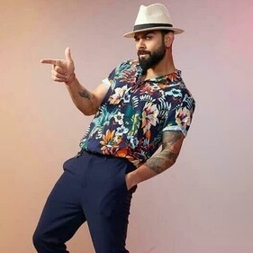 Virat Kohli's printed affair (Pinterest) Virat Kohli's printed affair (Pinterest)