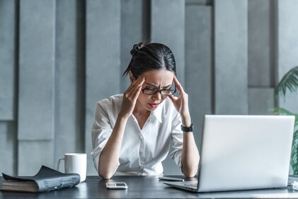 Stress affects your skin. (Shutterstock) Stress affects your skin. (Shutterstock)