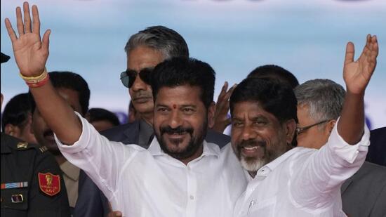 Deputy chief minister Mallu Bhatti Vikramarka, holding finance portfolio, tabled the CAG report on finance and appropriation accounts for 2023-24. (AP)