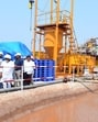Andhra Pradesh chief minister N Chandrababu Naidu inspects the Polavaram Project construction work, at Polavaram in Eluru on Thursday. (ANI) Andhra Pradesh chief minister N Chandrababu Naidu inspects the Polavaram Project construction work, at Polavaram in Eluru on Thursday. (ANI)