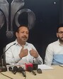 Darshan Singh Kler, president of the Chandigarh Wine Contractor Association, addressing the media in Chandigarh on Thursday. (Keshav Singh/HT) Darshan Singh Kler, president of the Chandigarh Wine Contractor Association, addressing the media in Chandigarh on Thursday. (Keshav Singh/HT)