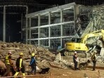 Rescue efforts in Myanmar after a massive earthquake on Friday