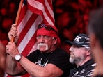 Former WWE wrestler Hulk Hogan.