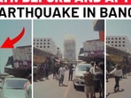 Bangkok earthquake: aftermath of skyscraper collapsing during 7.7 earthquake