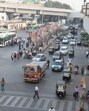 Traffic police have identified 11 major causes of congestion in Pune, including indiscipline at junctions, violation of traffic rules, potholes, ongoing infrastructure projects, heavy vehicle flow, festivals, processions, vehicle breakdowns, accidents, VIP movements, and malfunctioning traffic signals. (REPRESENTATIVE PHOTO) Traffic police have identified 11 major causes of congestion in Pune, including indiscipline at junctions, violation of traffic rules, potholes, ongoing infrastructure projects, heavy vehicle flow, festivals, processions, vehicle breakdowns, accidents, VIP movements, and malfunctioning traffic signals. (REPRESENTATIVE PHOTO)