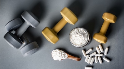 Grab the best deals on supplements, proteins and fitness equipment during the Amazon Health and Fitness Sale. (Adobe Stock) Grab the best deals on supplements, proteins and fitness equipment during the Amazon Health and Fitness Sale. (Adobe Stock)