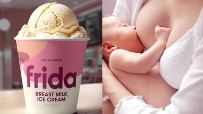 Would you try this breast milk flavoured ice cream or are you normal? Would you try this breast milk flavoured ice cream or are you normal?