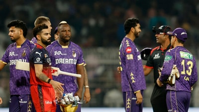 Cricket - Indian Premier League - IPL - Kolkata Knight Riders v Royal Challengers Bengaluru - Eden Gardens, Kolkata, India - March 22, 2025 Royal Challengers Bengaluru's Virat Kohli after the match REUTERS/Sahiba Chawdhary (REUTERS)