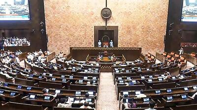 Heated exchanges were witnessed between the ruling and opposition parties in the Rajya Sabha on Friday over Samajwadi Party (SP) lawmaker Ramji Lal Suman’s controversial remarks on 16th century Rajput ruler Rana Sanga last weel (ANI) Heated exchanges were witnessed between the ruling and opposition parties in the Rajya Sabha on Friday over Samajwadi Party (SP) lawmaker Ramji Lal Suman’s controversial remarks on 16th century Rajput ruler Rana Sanga last weel (ANI)