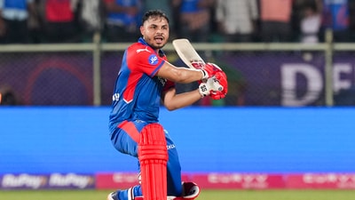 Delhi Capitals' Ashutosh Sharma reveals how Shikhar Dhawan has played a big role in his career. (PTI) Delhi Capitals' Ashutosh Sharma reveals how Shikhar Dhawan has played a big role in his career. (PTI)