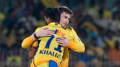 It was another good outing for Noor Ahmad, who followed up his four-wicket haul in CSK's last match with figures of 3/36.  (PTI)
