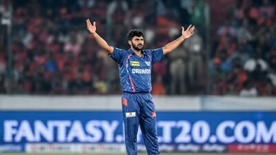 Shardul Thakur slams impact sub rule. (AFP) Shardul Thakur slams impact sub rule. (AFP)