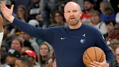 Memphis Grizzlies head coach Taylor Jenkins was fired on Friday (AP) Memphis Grizzlies head coach Taylor Jenkins was fired on Friday (AP)