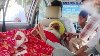The SC had previously criticised the Punjab govt for failing to hospitalise Dallewal despite his deteriorating health. (PTI photo)