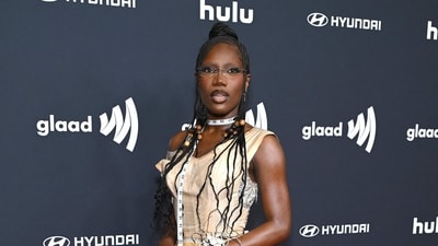 US rapper and singer Doechii attends the 36th Annual GLAAD Media Awards at the Beverly Hilton Hotel in Beverly Hills, California, March 27, 2025. (Photo by LISA O'CONNOR / AFP) (AFP) US rapper and singer Doechii attends the 36th Annual GLAAD Media Awards at the Beverly Hilton Hotel in Beverly Hills, California, March 27, 2025. (Photo by LISA O'CONNOR / AFP) (AFP)