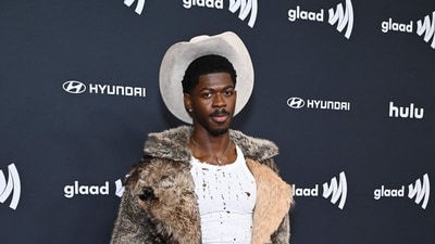 US rapper Lil Nas X attends the 36th Annual GLAAD Media Awards at the Beverly Hilton Hotel in Beverly Hills, California, March 27, 2025. (Photo by LISA O'CONNOR / AFP) (AFP) US rapper Lil Nas X attends the 36th Annual GLAAD Media Awards at the Beverly Hilton Hotel in Beverly Hills, California, March 27, 2025. (Photo by LISA O'CONNOR / AFP) (AFP)