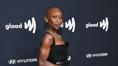 British actress and singer Cynthia Erivo attends the 36th Annual GLAAD Media Awards at the Beverly Hilton Hotel in Beverly Hills, California, March 27, 2025. (Photo by LISA O'CONNOR / AFP) (AFP) British actress and singer Cynthia Erivo attends the 36th Annual GLAAD Media Awards at the Beverly Hilton Hotel in Beverly Hills, California, March 27, 2025. (Photo by LISA O'CONNOR / AFP) (AFP)