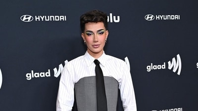 US YouTuber and make-up artist James Charles attends the 36th Annual GLAAD Media Awards at the Beverly Hilton Hotel in Beverly Hills, California, March 27, 2025. (Photo by LISA O'CONNOR / AFP) (AFP) US YouTuber and make-up artist James Charles attends the 36th Annual GLAAD Media Awards at the Beverly Hilton Hotel in Beverly Hills, California, March 27, 2025. (Photo by LISA O'CONNOR / AFP) (AFP)