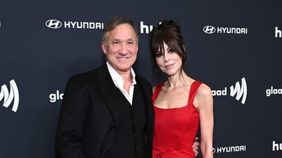 US plastic surgeon Terry Dubrow (L) and US actress Heather Dubrow attend the 36th Annual GLAAD Media Awards at the Beverly Hilton Hotel in Beverly Hills, California, March 27, 2025. (Photo by LISA O'CONNOR / AFP) (AFP) US plastic surgeon Terry Dubrow (L) and US actress Heather Dubrow attend the 36th Annual GLAAD Media Awards at the Beverly Hilton Hotel in Beverly Hills, California, March 27, 2025. (Photo by LISA O'CONNOR / AFP) (AFP)
