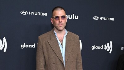 US actor Zachary Quinto attends the 36th Annual GLAAD Media Awards at the Beverly Hilton Hotel in Beverly Hills, California, March 27, 2025. (Photo by LISA O'CONNOR / AFP) (AFP) US actor Zachary Quinto attends the 36th Annual GLAAD Media Awards at the Beverly Hilton Hotel in Beverly Hills, California, March 27, 2025. (Photo by LISA O'CONNOR / AFP) (AFP)