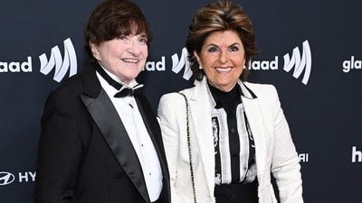 Canadian comedian and activist Robin Tyler (L) and US attorney Gloria Allred attend the 36th Annual GLAAD Media Awards at the Beverly Hilton Hotel in Beverly Hills, California, March 27, 2025. (Photo by LISA O'CONNOR / AFP) (AFP) Canadian comedian and activist Robin Tyler (L) and US attorney Gloria Allred attend the 36th Annual GLAAD Media Awards at the Beverly Hilton Hotel in Beverly Hills, California, March 27, 2025. (Photo by LISA O'CONNOR / AFP) (AFP)