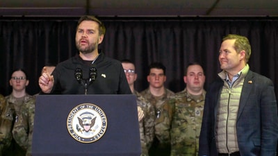 US vice president JD Vance spoke at the US military's Pituffik Space Base in Greenland (AP) US vice president JD Vance spoke at the US military's Pituffik Space Base in Greenland (AP)